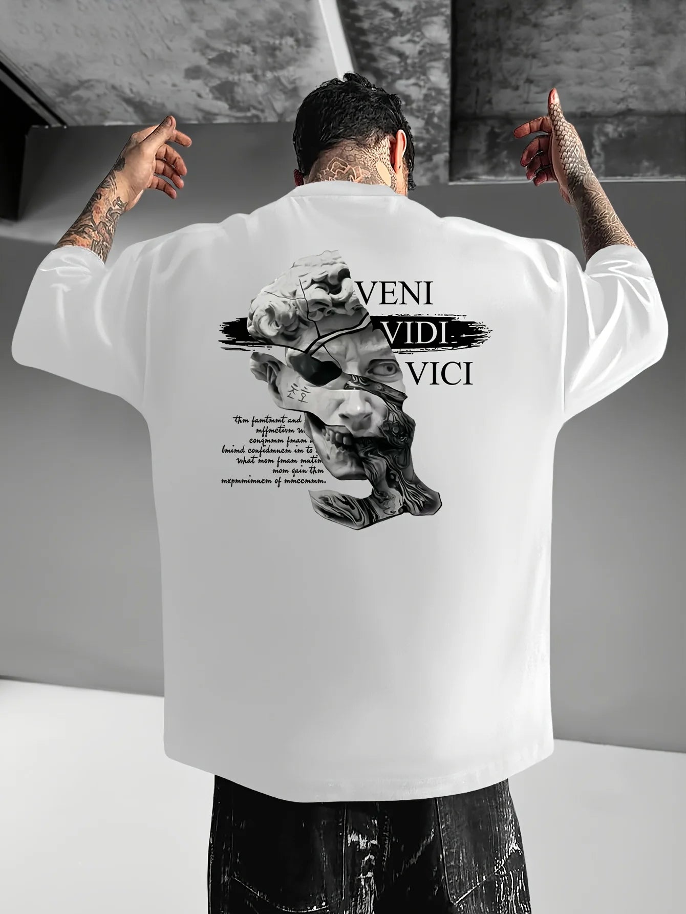MORINEXX | Abstract Art Oversize T-shirt