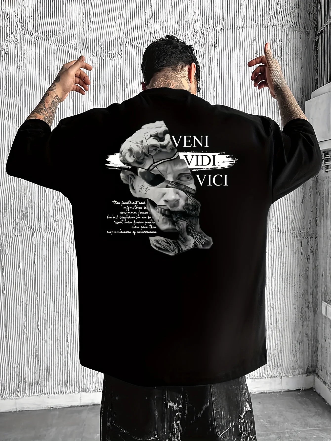 MORINEXX | Abstract Art Oversize T-shirt