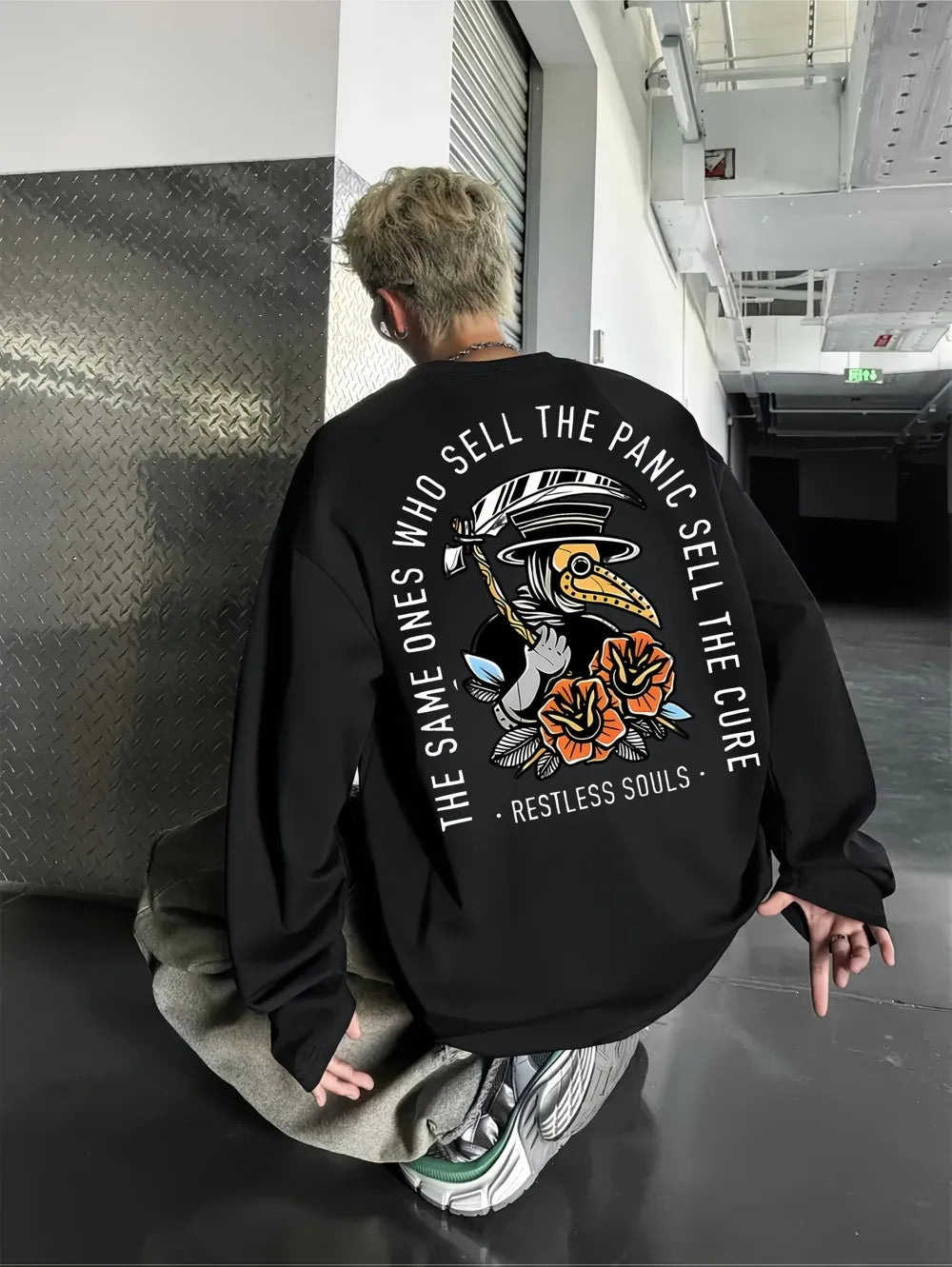 MORINEXX | Sweartshirt Street-Trend - MORINEXX